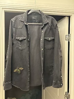 Buy Zara Denim Jacket Men’s • 10£