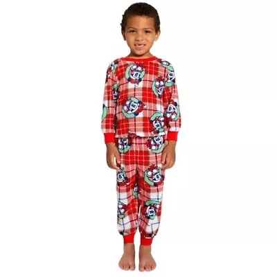 Buy Disney Briefly Stated Kids Mickey Mouse Matching Family Pajamas Unisex 10 New • 12.01£