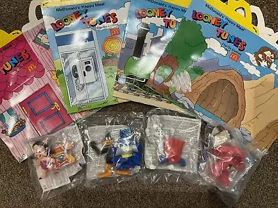 Buy McDonald’s Looney Tunes Clip On Clothes Full Complete Set Toys Figures 1993 MIPS • 14.99£