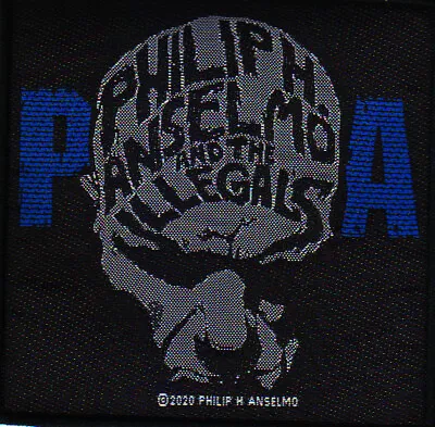 Buy Phil Anselmo And The Illegals Face Patch Metal Official Merch Pantera Vocalist • 5.68£