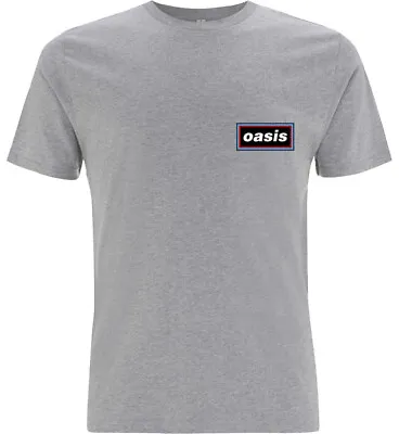Buy Oasis Lines Grey T-Shirt - OFFICIAL • 16.29£