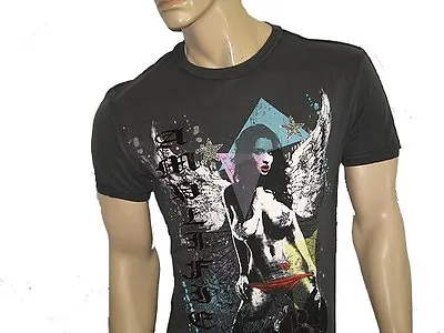 Buy BNWT - AMPLIFIED  Sinner 69  T-Shirt - Charcoal Grey  -  Large • 19.84£