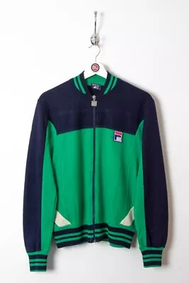 Buy Fila Bjorn Borg Oceana Jacket Vintage Retro 70s 80s Navy Green SMALL • 200£
