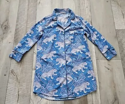 Buy Print Fresh Blue Bagheera Sleep Shirt Size S Read Descript • 27.31£