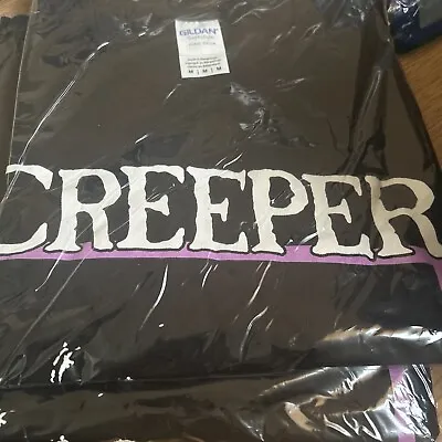 Buy Creeper T Shirt Infinite Void Band Logo New Official Mens Black (sealed) Size M • 15.99£