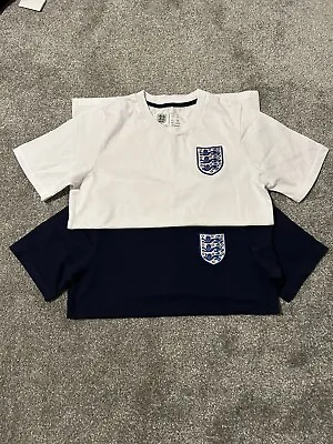 Buy Pair Of Boys 11-12 Years England Football T-shirts • 5£