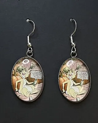 Buy Silver 925 Rabbit Earrings  Winnie The Pooh Jewellery Garden Gift For Her Bunny • 8.95£