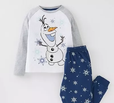 Buy Disney Frozen Olaf Kids Pyjamas (5-6 Yrs) Unisex, Cotton. Great Value! • 7.99£