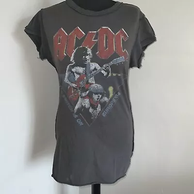 Buy Womens AC/DC T’shirt Size Large The Switch Is On Europe ‘84 Retro T’shirt  • 9.99£