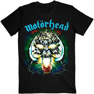 Buy Motorhead Overkill Black Shirt S M L XL XXL T-Shirt Official Band Tshirt • 25.29£