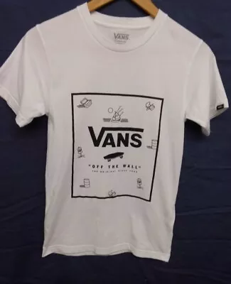 Buy VANS  White T- Shirt Unisex - CG W10 • 7.99£