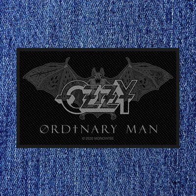 Buy Ozzy Osbourne - Ordinary Man  (new) Sew On Patch Official Band Merch • 4.60£