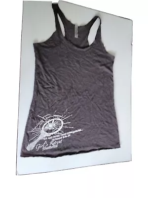 Buy Cute Jrs Next Level Size M Tank Top More Than Conquerors Girls Retreat Shattered • 17.77£