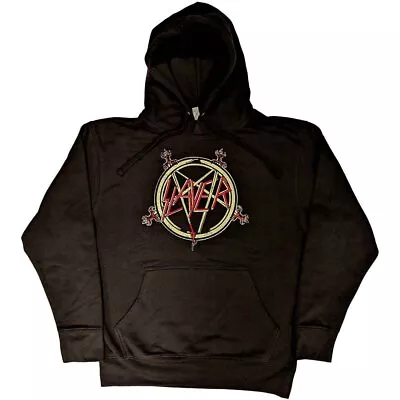 Buy Slayer 'Pentagram' Pullover Hoodie - NEW • 32.99£