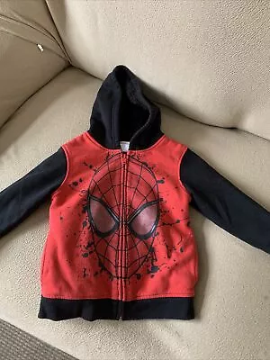 Buy Boys Marvel Spider Man Hooded Top/jacket For 4-5 Years  • 1.70£