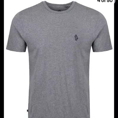 Buy Mens Luke 1977 Xl Grey T-shirt • 15£