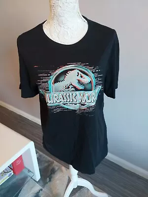 Buy Jurassic World T Shirt Black Size Medium • 4.99£