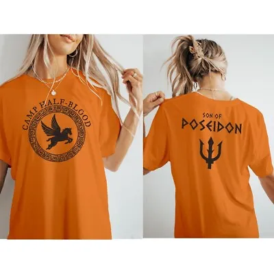 Buy T-Shirt (Son-2024) Camp Half Blood Long Island Percy Jackson Son Of Greek Tshirt • 9.99£