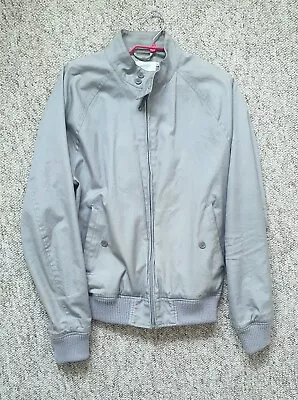 Buy Ben Sherman Bomber Harrington Jacket XS Light Grey/Silver • 5£