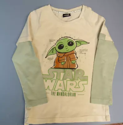 Buy Tu Star Wars Kids T-Shirt The Mandalorian Age 5-6yrs NWT • 3.70£
