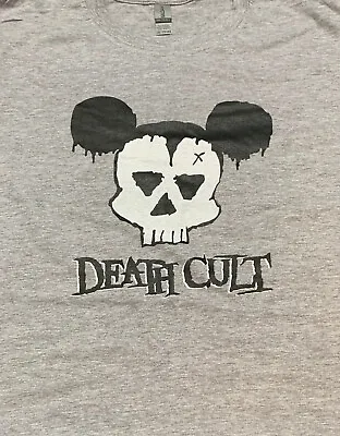 Buy Death Cult - Logo - Grey T Shirt (post Punk, The Cult, Ian Astbury) • 16.99£