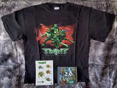 Buy Teenage Mutant Ninja Turtles Tmnt 2007 Movie Promo Items T Shirt / Cd & Stickers • 20£