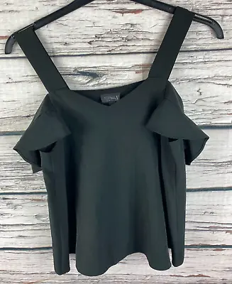 Buy Topshop Size 6 Blouse T-shirt Top Sleeveless Black Womens 1349 • 6.95£