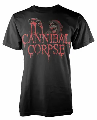 Buy Official Cannibal Corpse T Shirt Acid Blood Mens Black Rock Death Metal Tee New • 16.28£