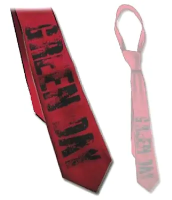 Buy Green Day Necktie Alchemy Gothic Officially Licenced • 42.01£