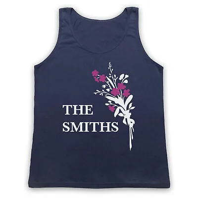 Buy Flowers Morrissey Unofficial The Smiths Rock Band Icon Adults Vest Tank Top • 18.99£