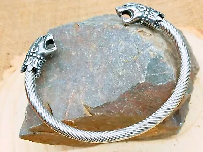 Buy Viking Tiger Bracelet, Stainless Steel Viking Bracelet, Lion Bracelet • 12.95£