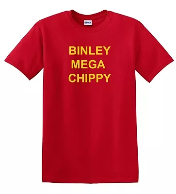 Buy BINLEY MEGA CHIPPY Viral TikTok Chip Shop Heavy Cotton T-shirt • 13.99£