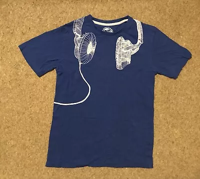 Buy Blue Zoo Boys Blue Headphone T-Shirt Age 13-14 Years - Very Good Condition • 4.99£