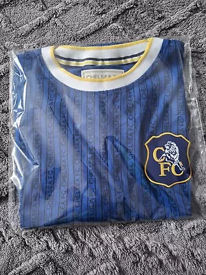 Buy Chelsea Official 25th Anniversary Collection Football Shirt Jersey Top Size L • 14.99£