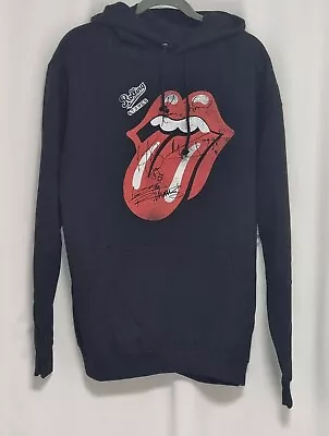 Buy The Rolling Stones Hard Rock Auograph Series Hoodie And Limited Edition Pin • 149.24£
