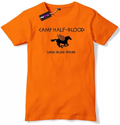 Buy Camp Half Blood Funny Book T-Shirt Mens / Boys Tshirt • 11.99£