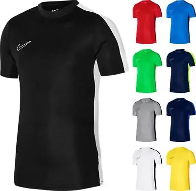 Buy Nike Boys T Shirt Academy 23 Junior Kids Dri Fit Crew Sports Gym Football Top • 13.98£