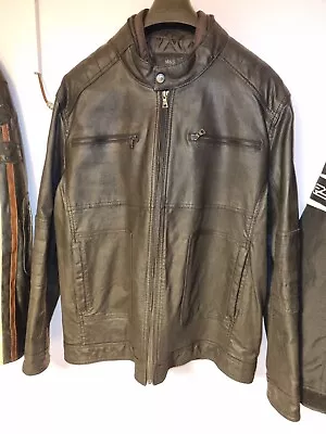 Buy M&S Leather Jacket, Never Worn • 100£