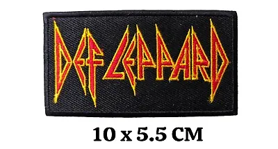 Buy Def Leppard Heavy Metal Punk Rock Embroidered Iron On Sew On Patch Badge N-229 • 2.50£