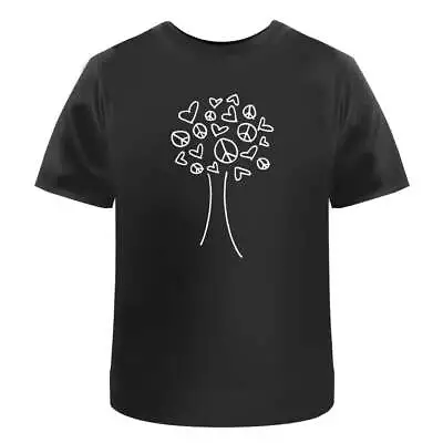 Buy 'Peace & Love Tree' Men's / Women's Cotton T-Shirts (TA021896) • 11.99£