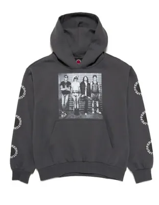Buy Red Hot Chili Peppers 2022 Unlimited Love World Tour Hoodie Gray Size Small • 44.99£