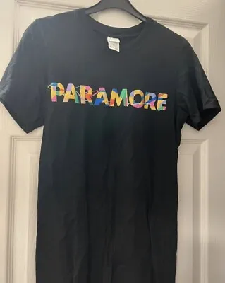 Buy Paramore T Shirt Rare Rock Band Merch Tee Size Small Hayley Williams • 13.50£