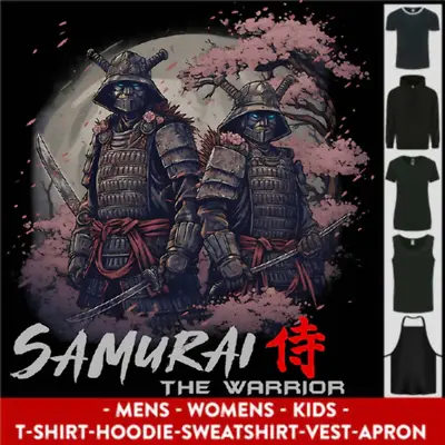 Buy Bushido Samurai The Warrior Mens Womens Kids Unisex • 10.99£
