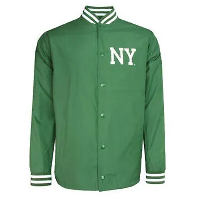 Buy Majestic NY New York  Green Mens Lightweight Baseball Jacket A6 NYM 5521 GREEN • 17.99£