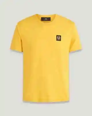 Buy Belstaff Phoenix Logo Flash Yellow Cotton T-shirt Xl Rrp £60 Bnwt • 39.99£