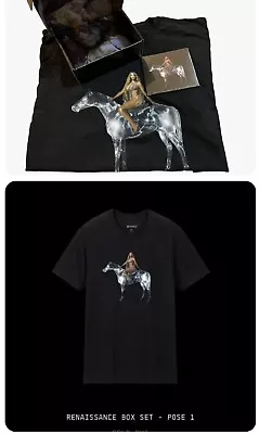 Buy Beyoncé Ltd Edition Renaissance Act Pose 1 CD/ T Shirt Box Set Large • 140£