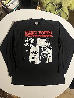 Buy Vintage Sonic Youth Long Sleeve T-shirt XL • 99.99£
