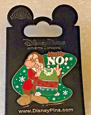 Buy 2016 Disney Grumpy Christmas Sweater HoHo NO! Pin • 15.12£