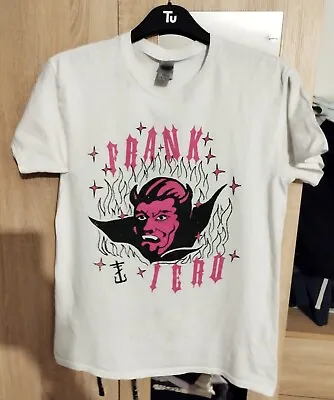 Buy Frank Iero Vampire T Shirt VERY RARE MCR My Chemical Romance Medium Gildan • 35£