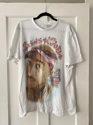 Buy Tupac 2Pac White T-Shirt 2XL • 3.99£